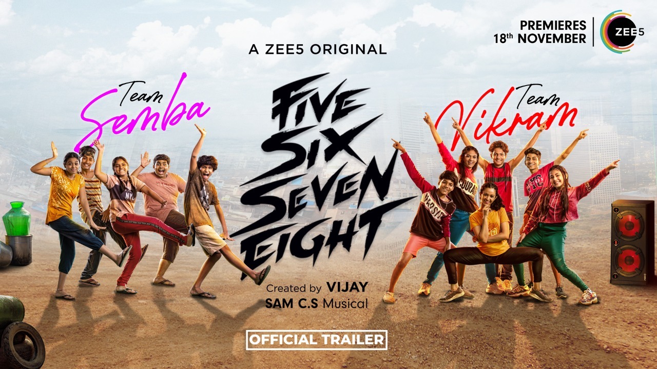 ZEE5 releases the trailer of an inspiring tale of young dancers through the web series – 5678!